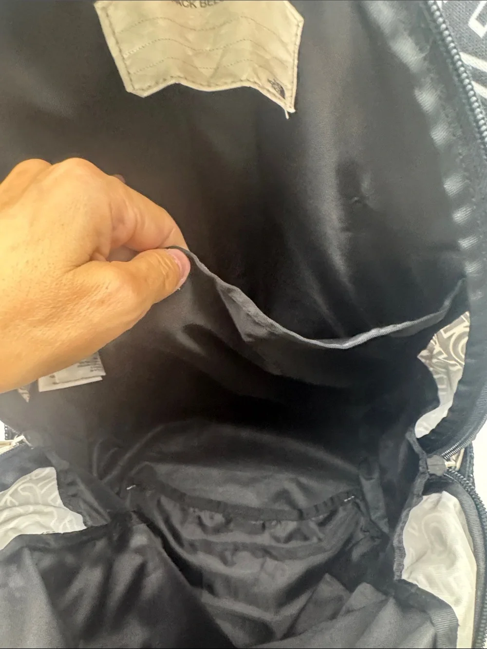 The North Face stylish black